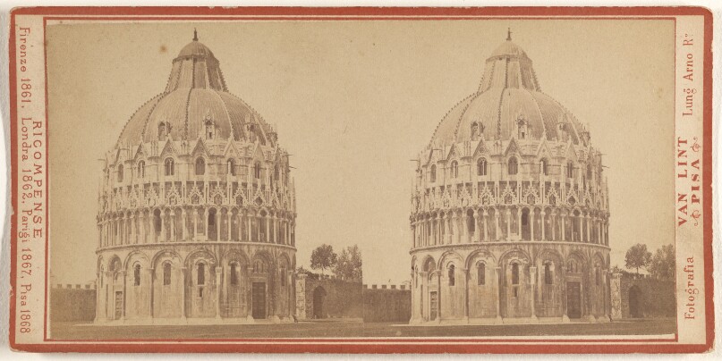 [The Baptistery, Pisa, Italy]