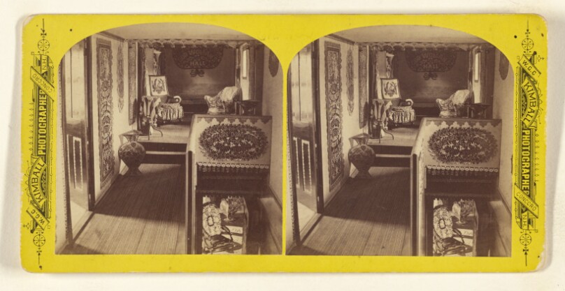 Odd Woman's Hall. ["Rest Valley," Canterbury, New Hampshire. The Old Homestead of Hon. J.M. Harper]