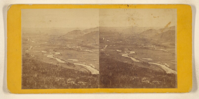 [Baker's River Valley from Rattlesnake Mt., Rumsey, N.H.]