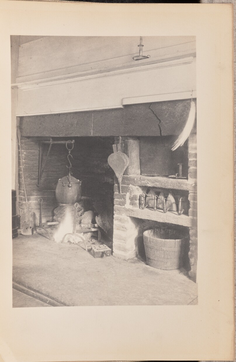 "Sit with me by the homestead hearth [...] blaze"