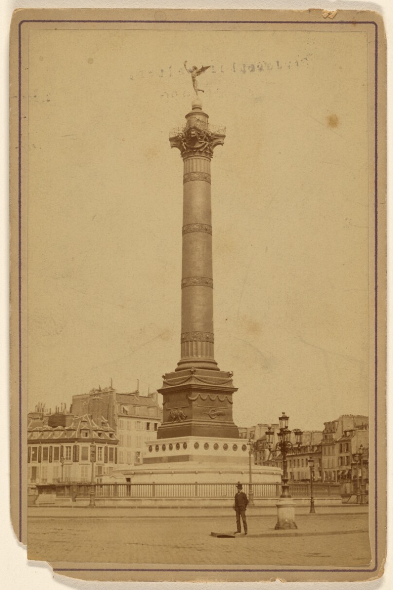 Colonne de Juillet, Place de la Bastille