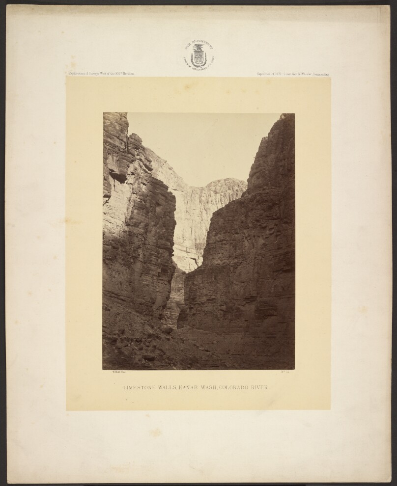 Limestone Walls, Kanab Wash, Colorado River