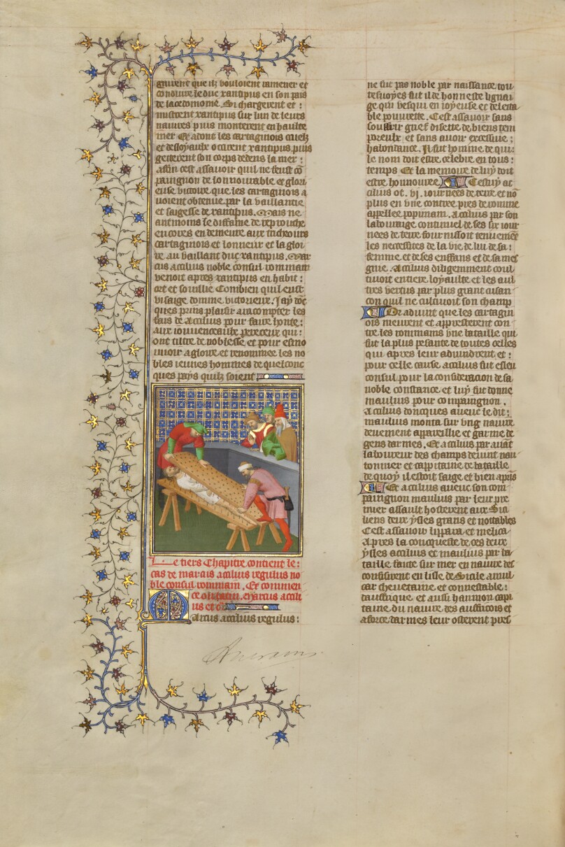 The Death of the Roman Consul Marcus Atilius Regulus