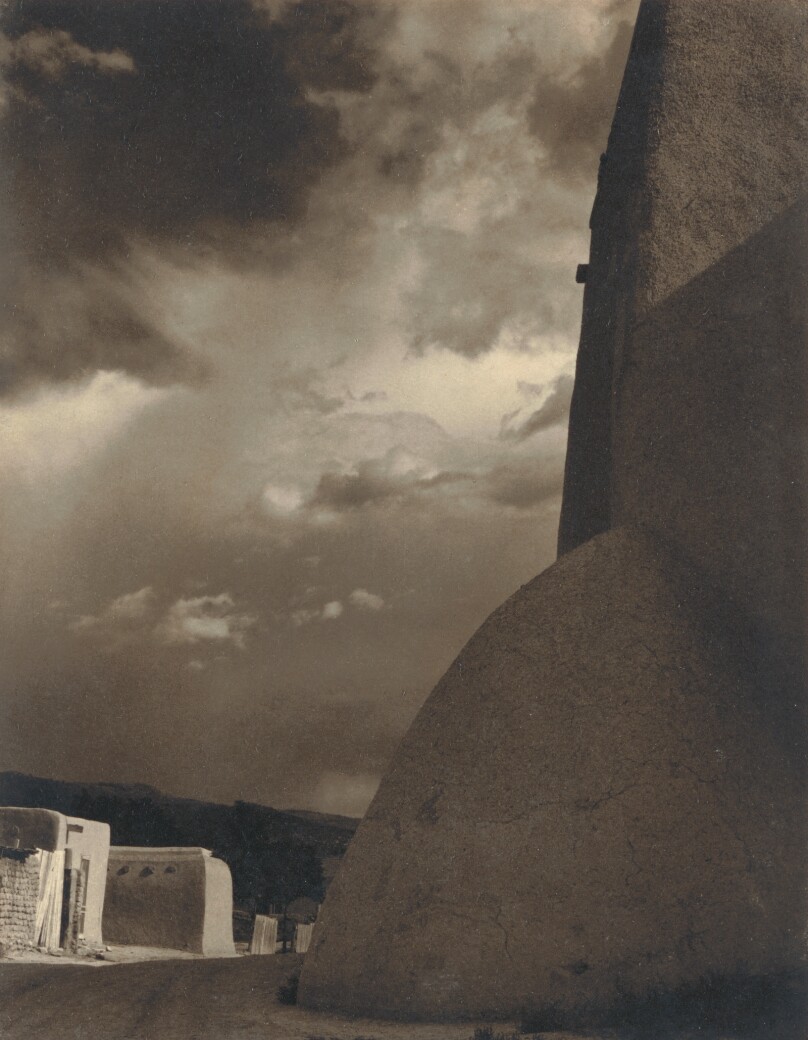 Buttress, Ranchos de Taos, New Mexico