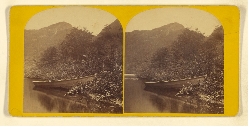 [Eagle Cliff from Profile Lake, New Hampshire]