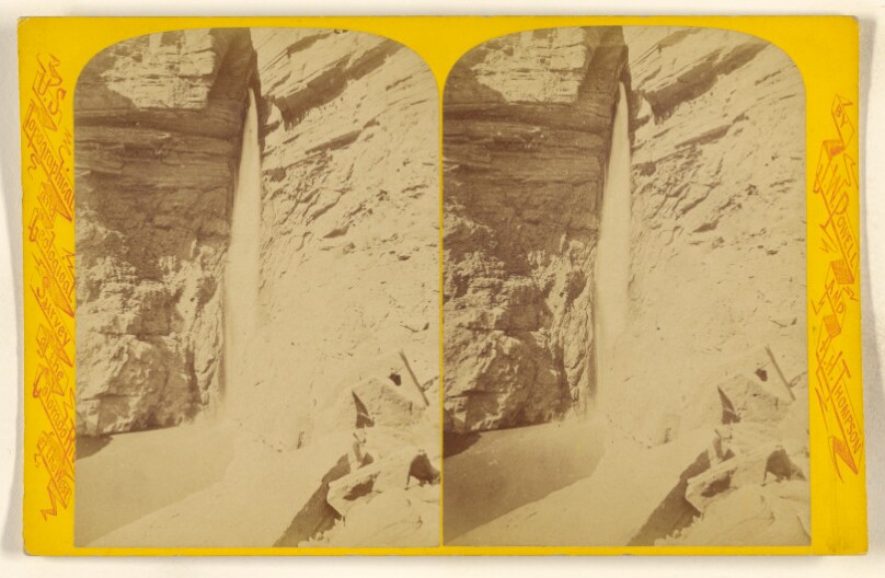 Cataract in a Cleft. [Grand Canon, Colorado River]