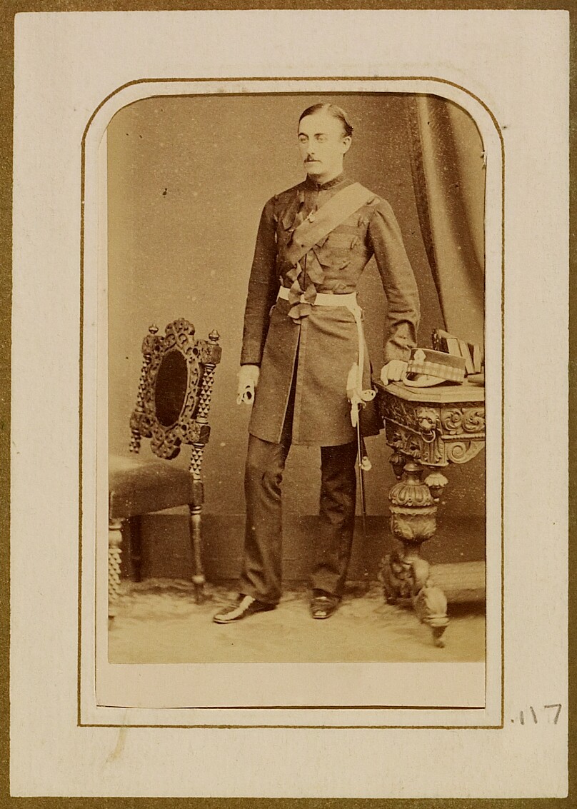 [Portrait of man in military uniform]
