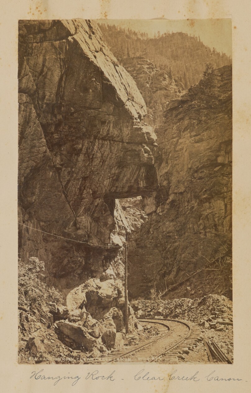 Hanging Rock. Clear Creek Canon