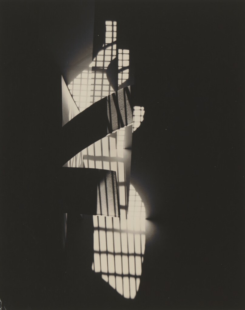 Grids and cut paper