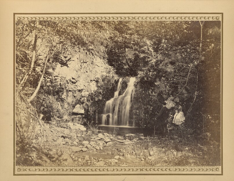 Melsingah Falls. Hudson River Highlands