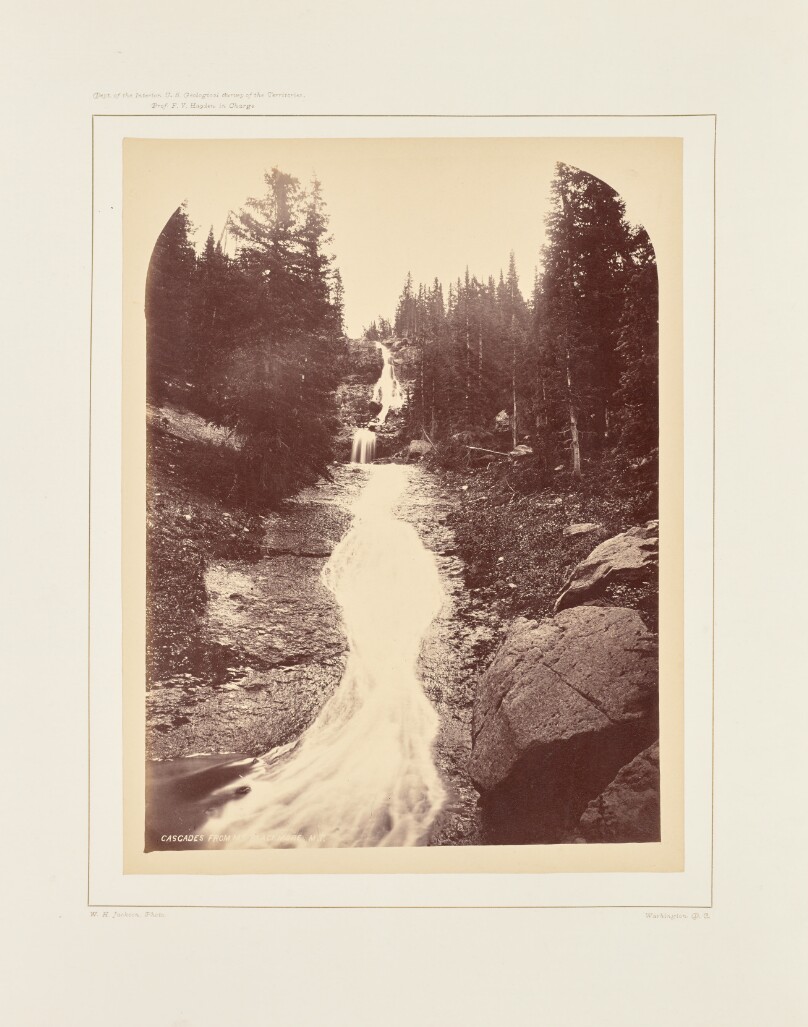 Cascade from Mount Blackmore