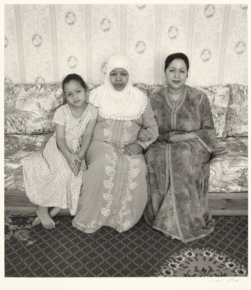 Samira Chadli, Aicha Elbehiri, and Rachida Chadli, London