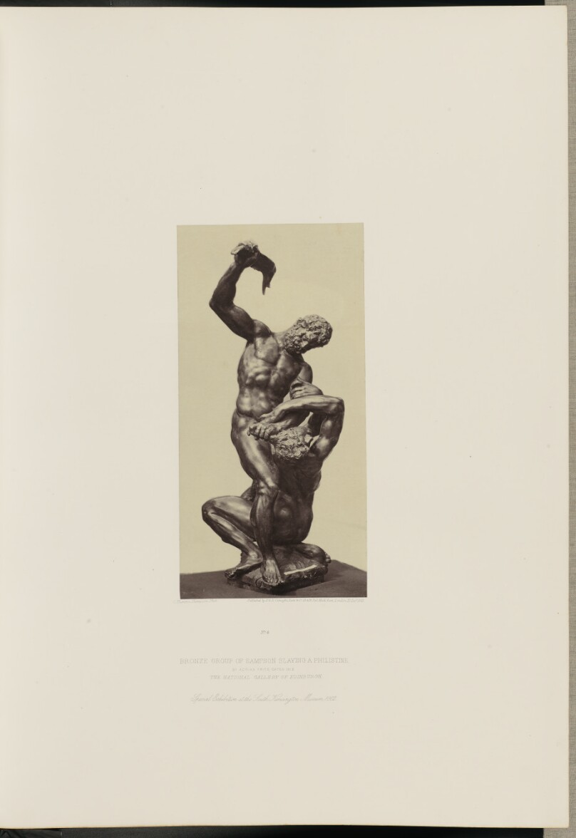 Bronze Group of Sampson Slaying a Philistine