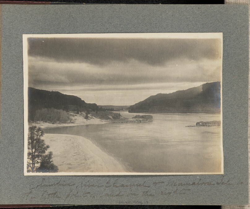 Columbia River Channel and Memaloose Island