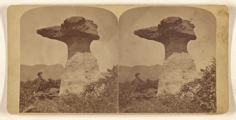 Monument Park. The Mammoth Anvil Rock.