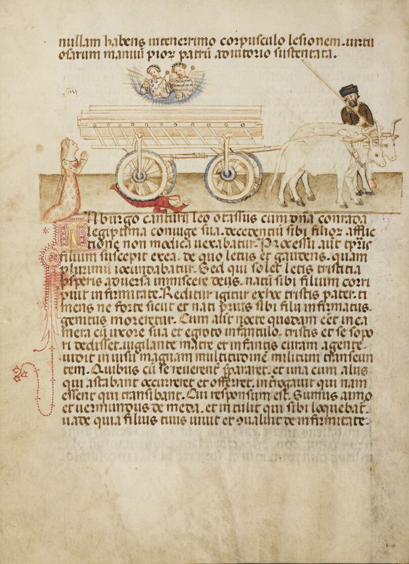 The Mother of Allegranzia Appealing to Saints Aimo and Vermondo to Save Her Child