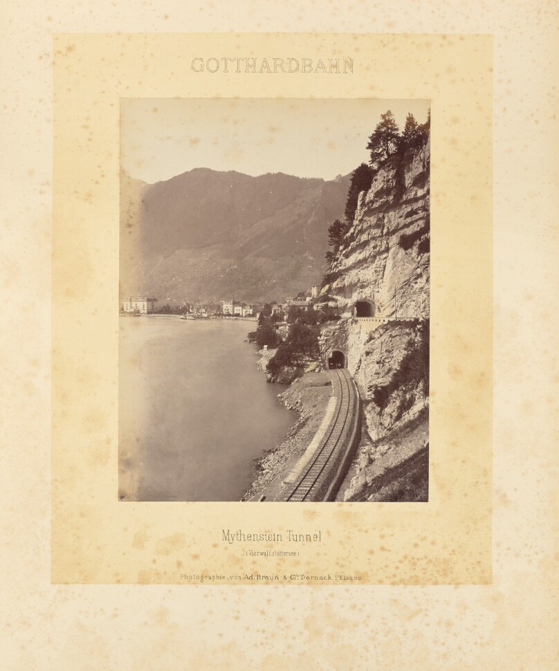 Gotthardbahn: Mythenstein Tunnel (Vierwaldstättersee)