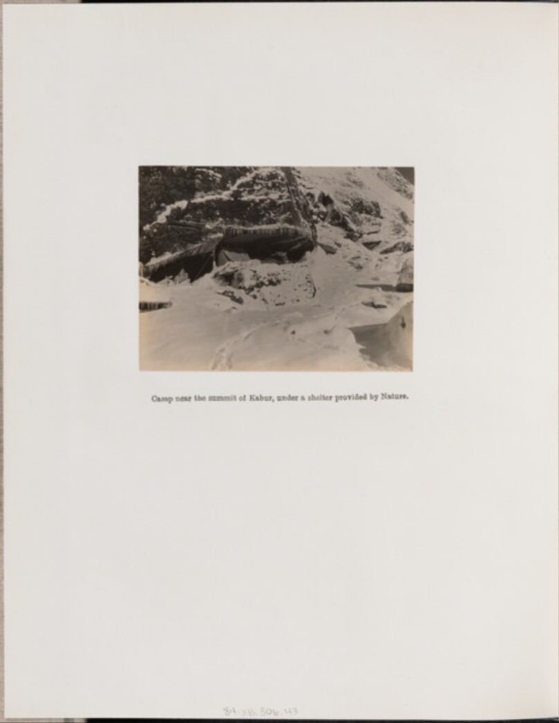 Camp near the summit of Kabur
