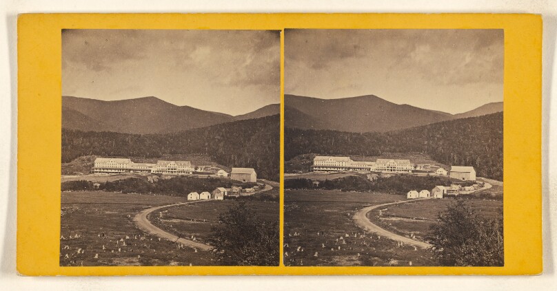 Glen House and Carter Range. [White Mountain]