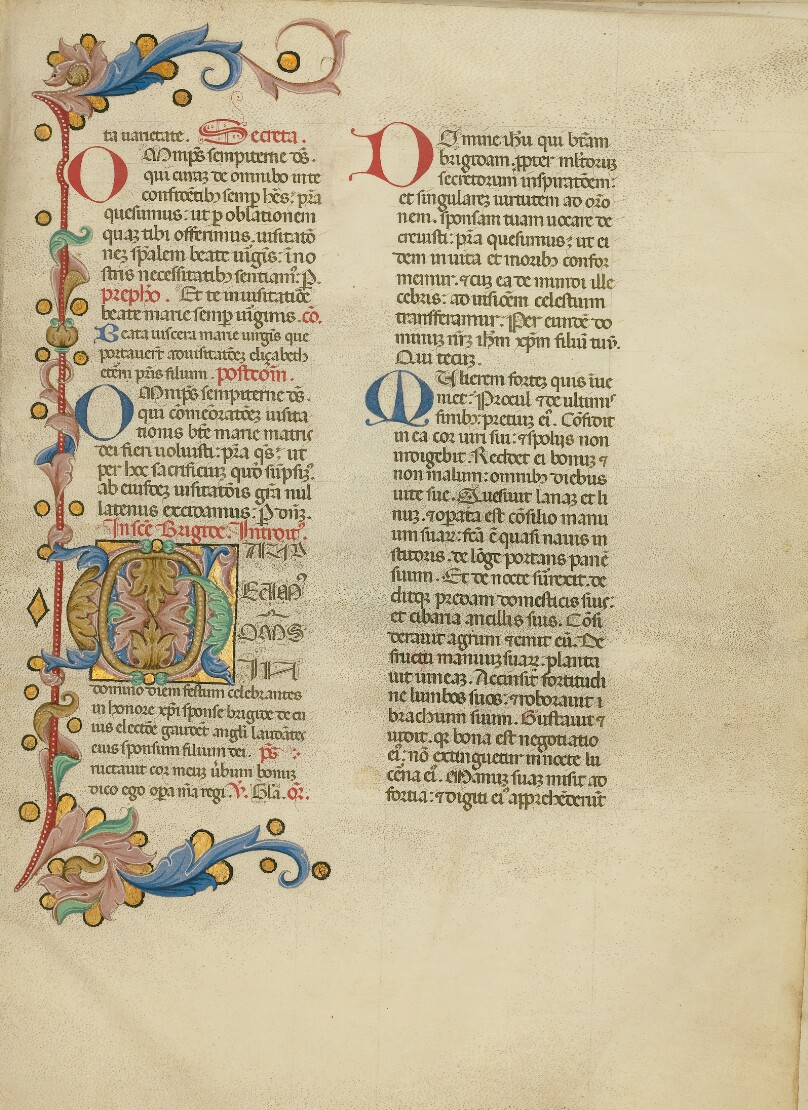 Decorated Initial G