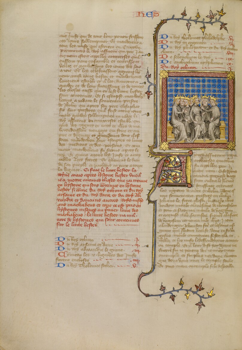 Kings from the Books of Esther and Maccabees