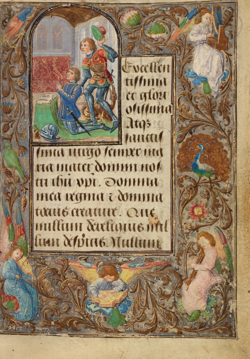 Charles the Bold Presented by Saint George