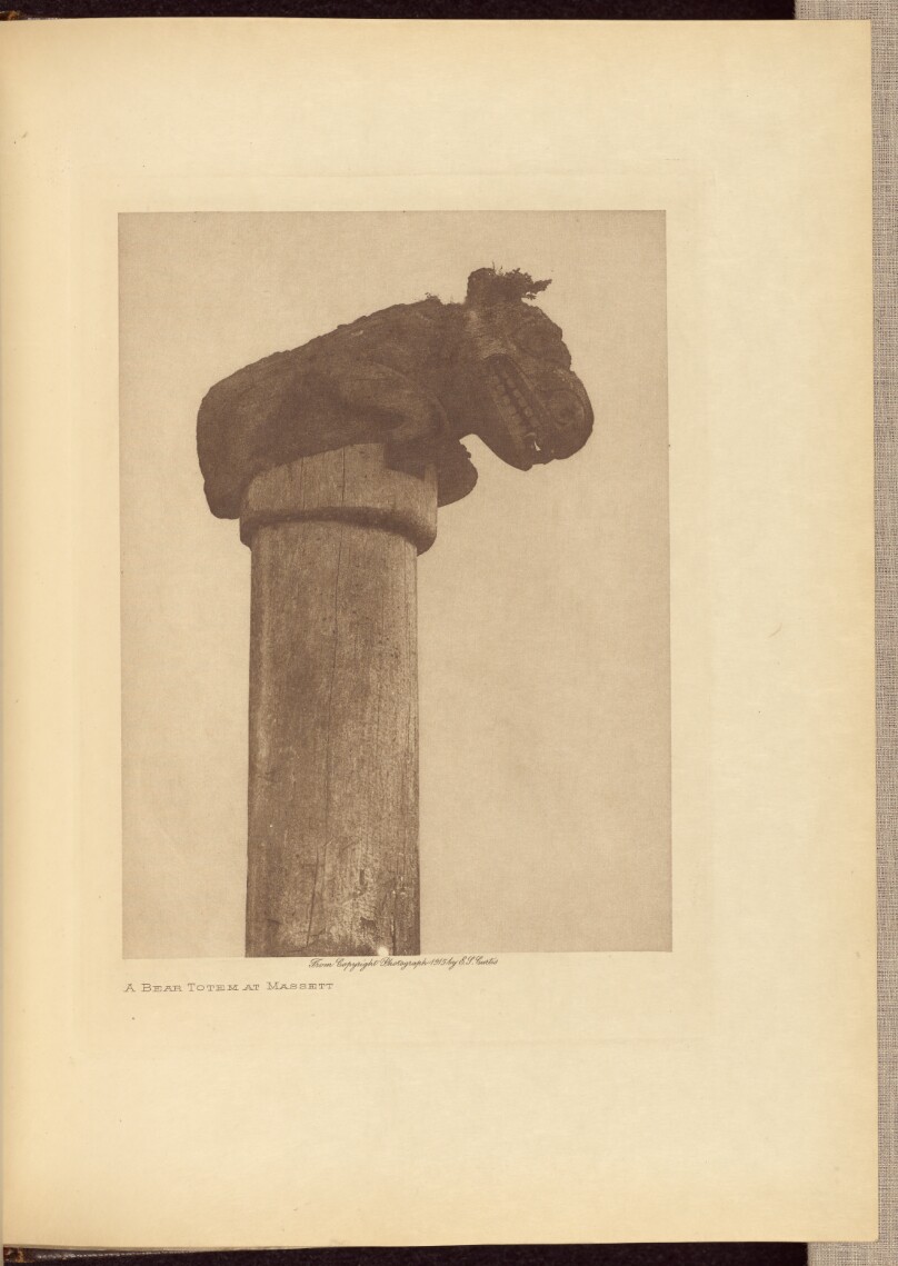 A Bear Totem at Massett