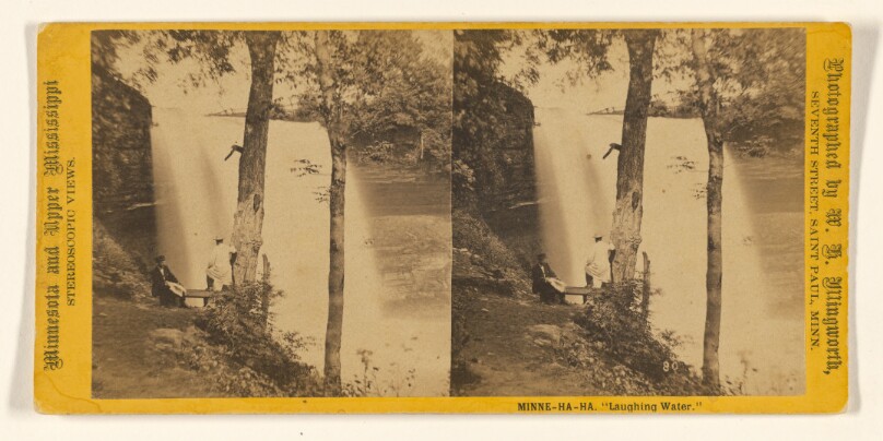 Minne-Ha-Ha. "Laughing Water."