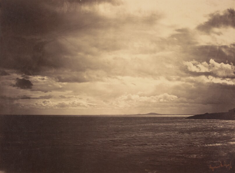 Cloudy Sky - Mediterranean Sea (Ciel Charge - Mer Mediterranee)]