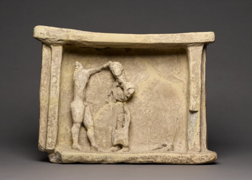 Relief with Orestes and Clytemnestra