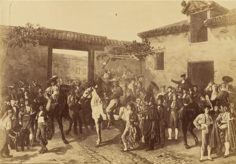 [A painting either by or in the collection of Manuel Castellano]