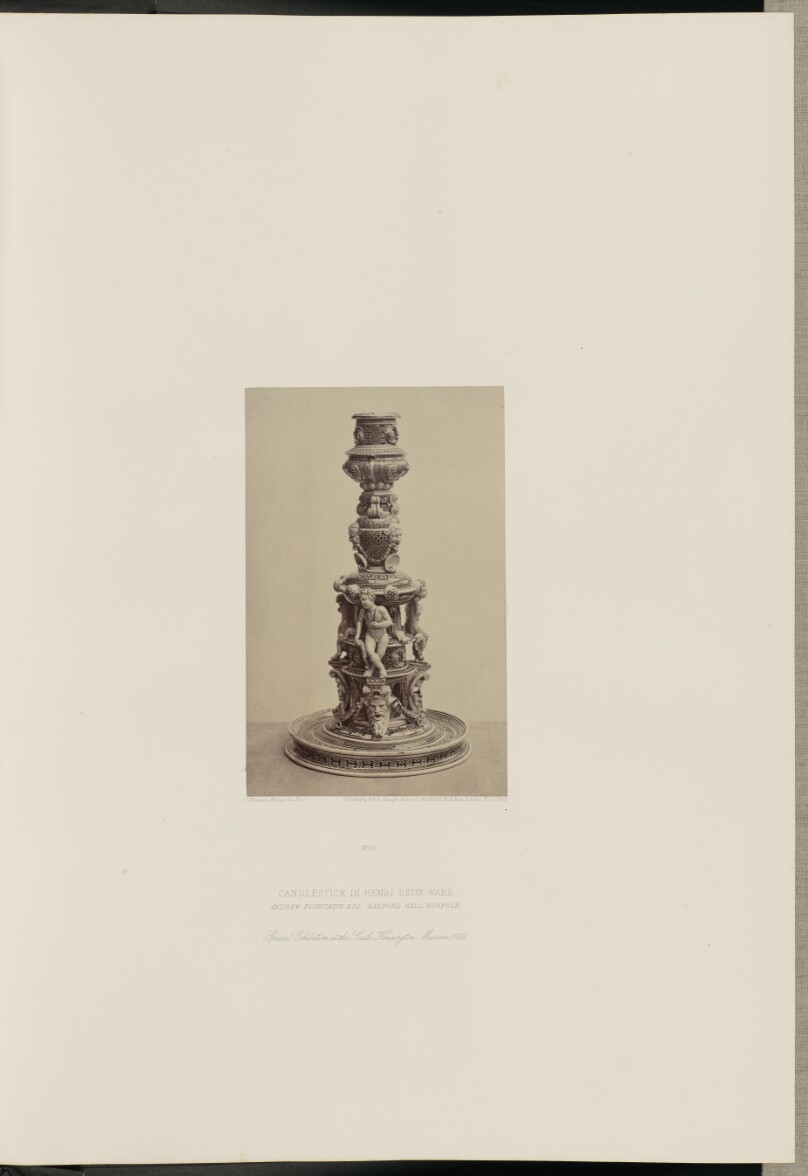 Candlestick in Henri Deux Ware
