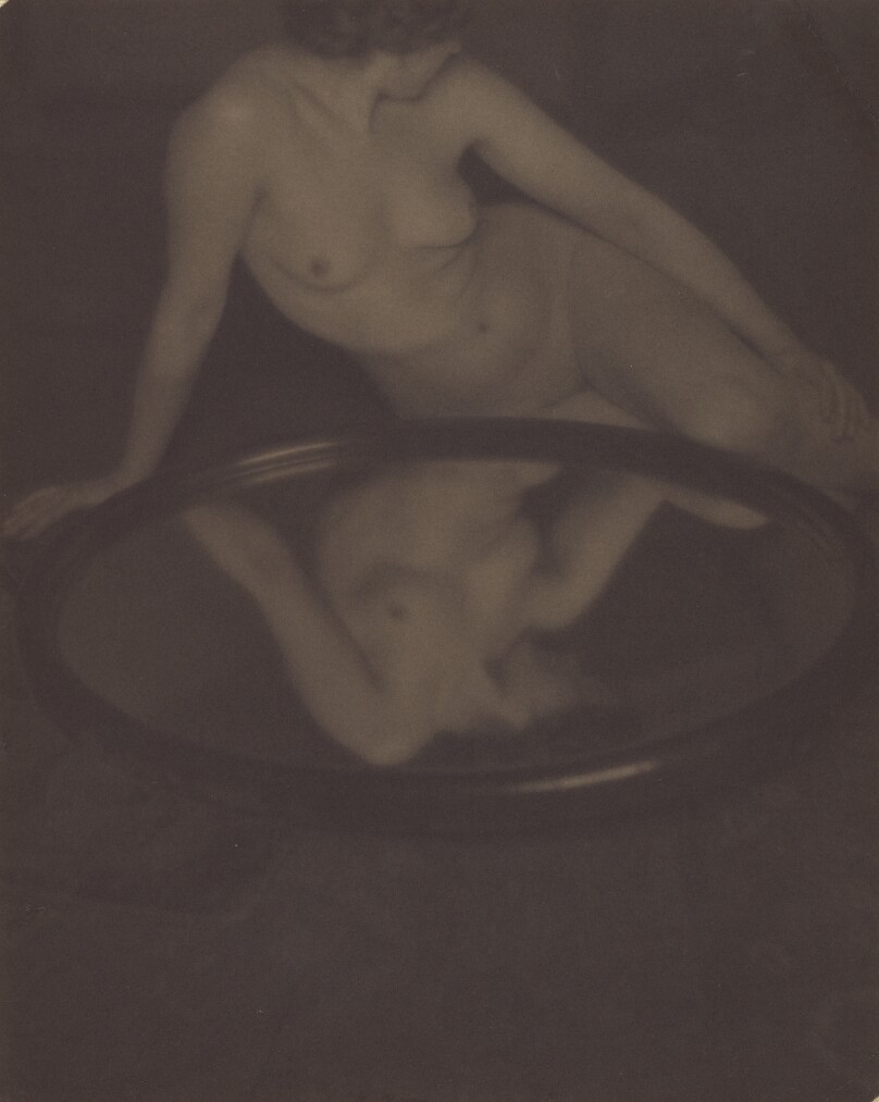 Nude With Mirror