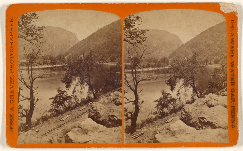 Water Gap - View on Carriage Road