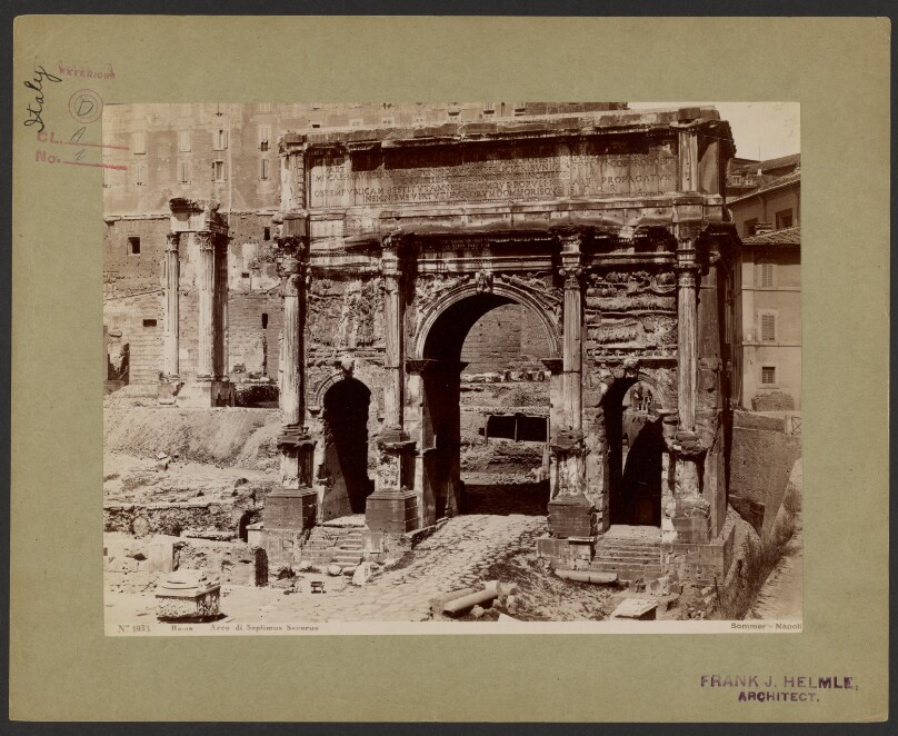 Rome, Arch of Septimus Severus