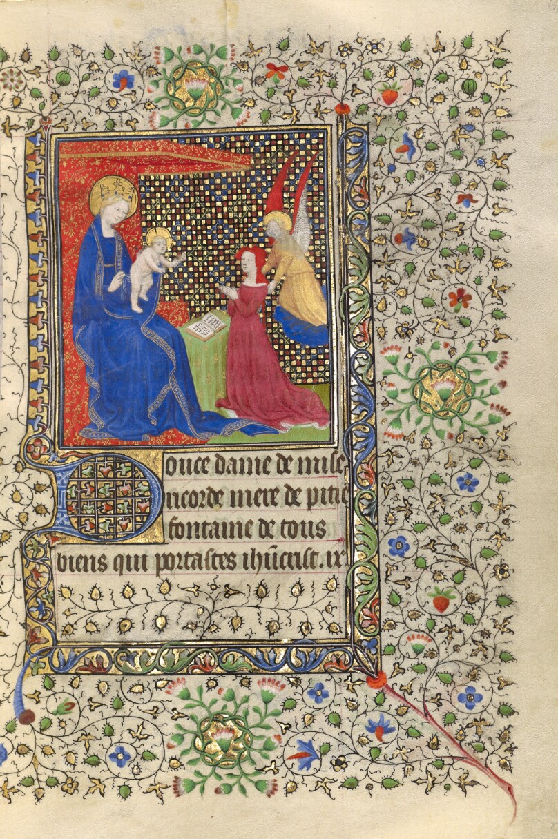 A Patron Presented to the Virgin and Child