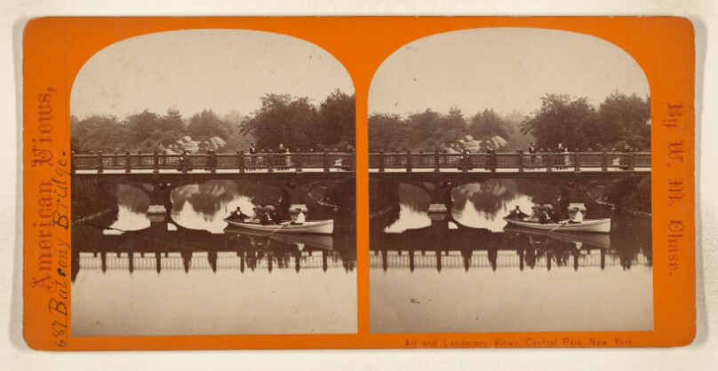 [Balcony Bridge, Central Park, New York City]