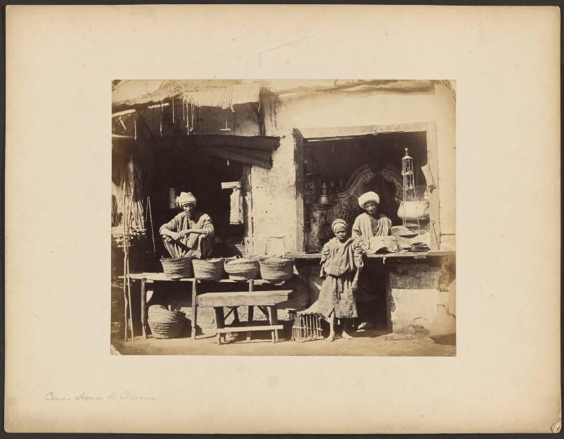 Cairo, Scene in the Bazaars