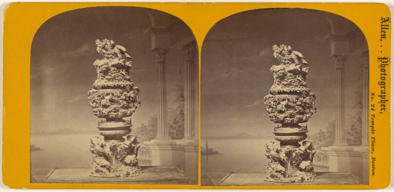[Sculpture in the shape of a small fountain]