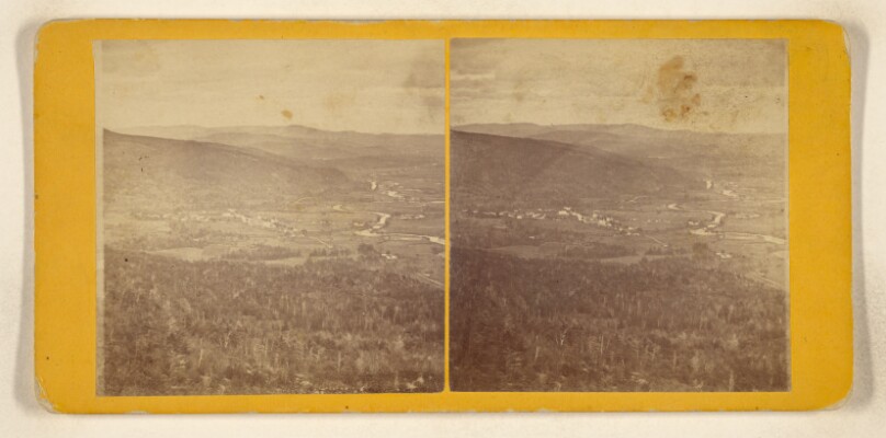 [Baker's River Valley from Pinnacle & Rattlesnake Mt., Rumsey, N.H.]