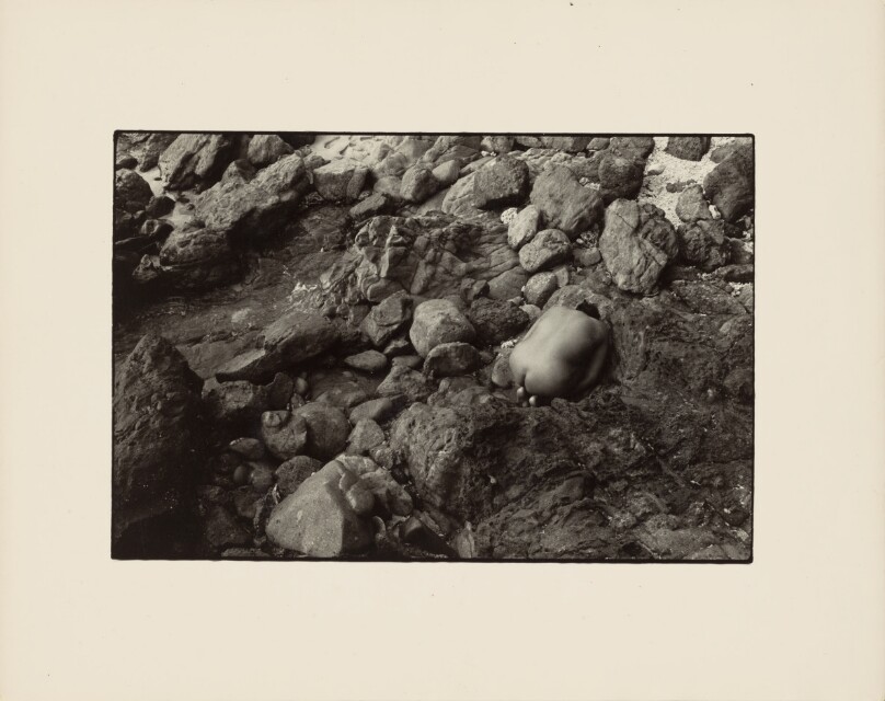 Figure and Rocks, New Mexico