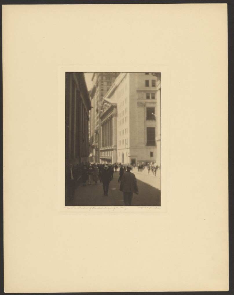 In the Shadow of the Sub-Treasury Building