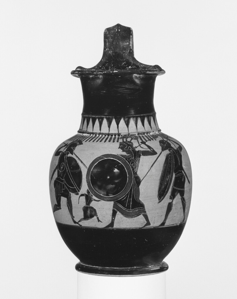Attic Black-Figure Oinochoe (Shape 2)