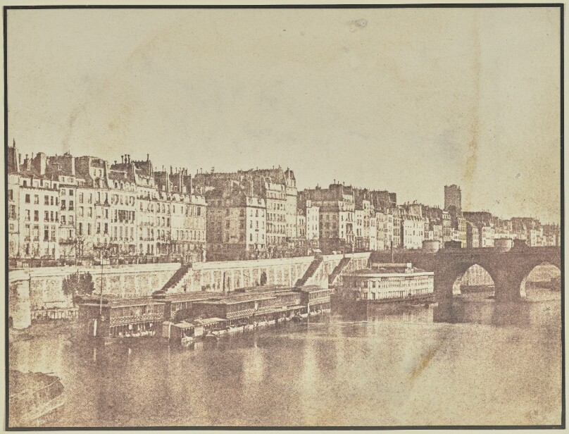 [Quai on the Right Bank with Pont-Neuf]