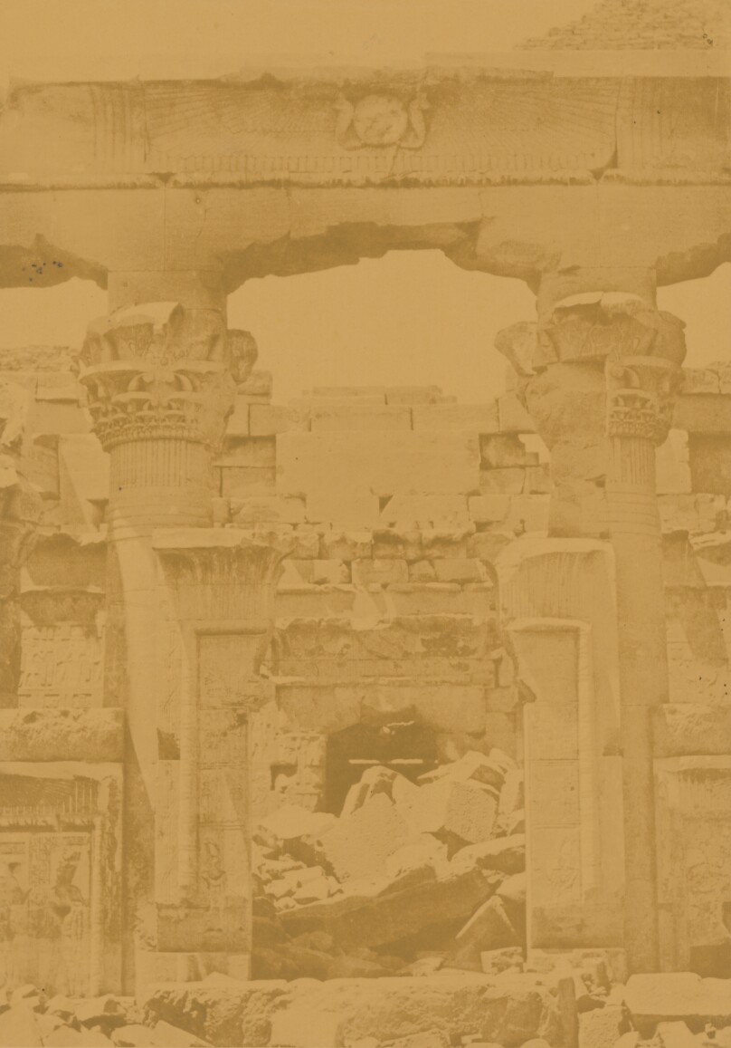 Kalabcheh; entrée du Naos