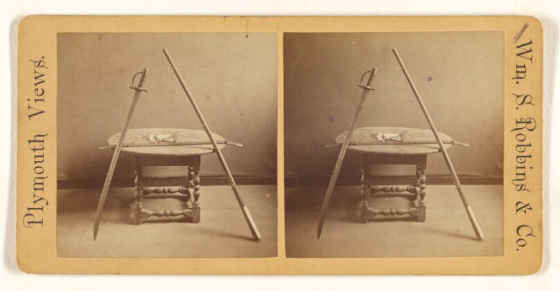 Sword of Myles Standish, and the Gun-Barrel with which King Philip was killed.