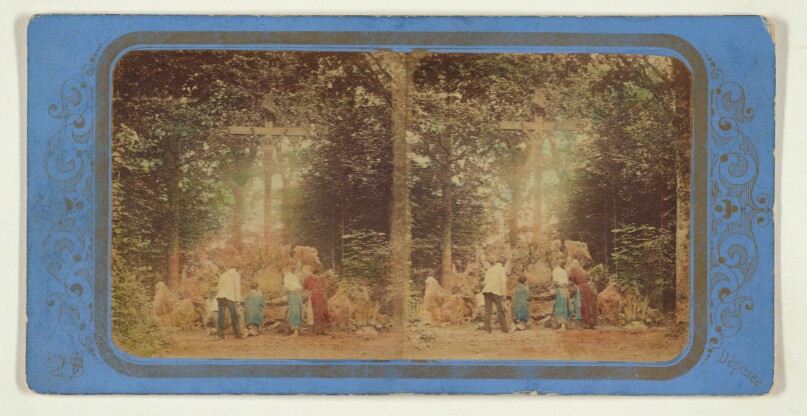 La Priere au Calvaire. Prieure de Saint-Aile.
