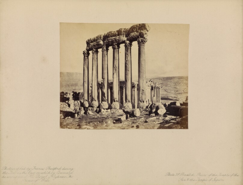 Baalbek - Ruins of the Temple of the Sun and the Temple of Jupiter