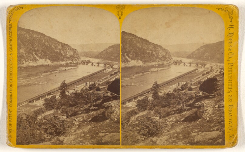 Harper's Ferry, from Bolivar Heights.