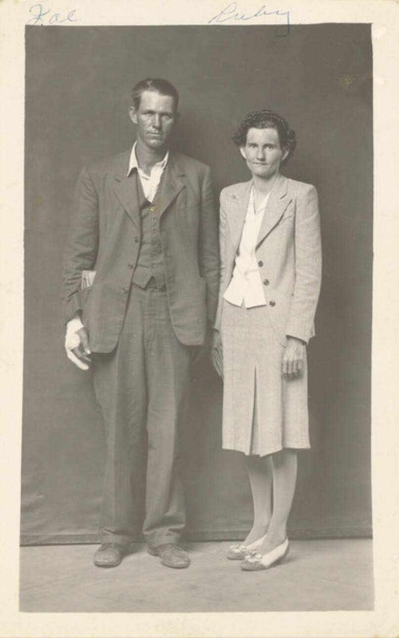 [Portrait of Joe and Ruby Bullard]